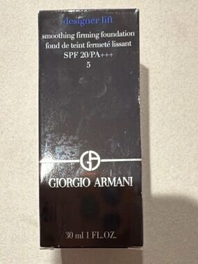 Giorgio Armani Designer Lift
Foundation Shade 5 SPF 20 30ml 1 fl oz
